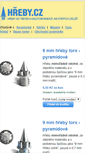 Mobile Screenshot of hreby.cz